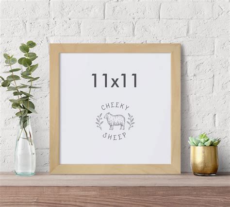 Arrival Shipping & Returns Why We Love It Use this frame to add drama to your photo displays, with its shadow-box styling and oversized off-white mat. . 11x11 frame